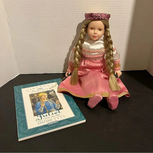 Other - Vintage 1996 Ertl Collectibles Girlhood Journeys 14" Juliet Doll & Book
